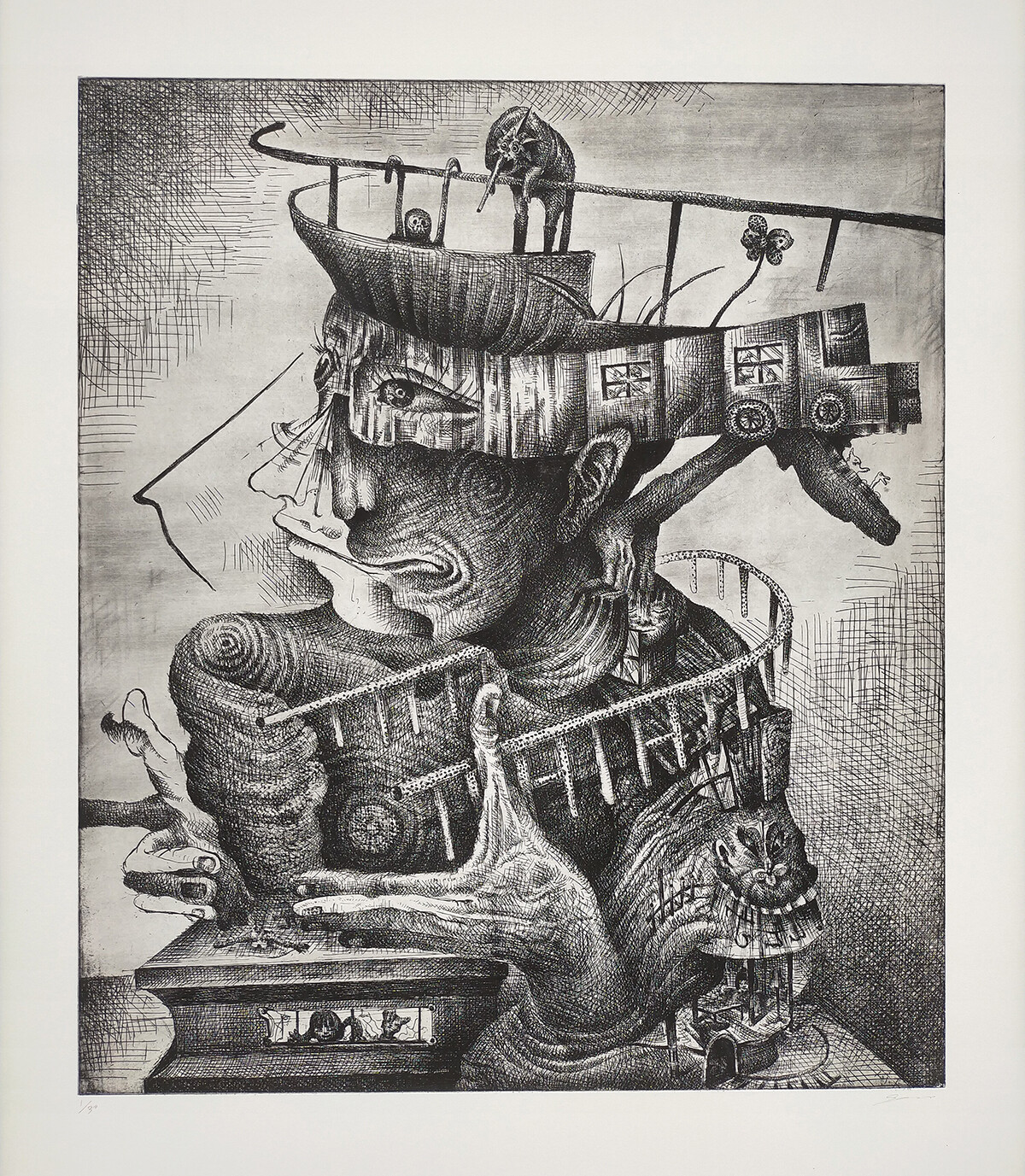 山本 鼎、秋の白馬岳、限定・豪華大判画版画、 新品高級額付 山本 鼎、秋の白馬岳、限定・豪華大判画版画、 新品高級額付