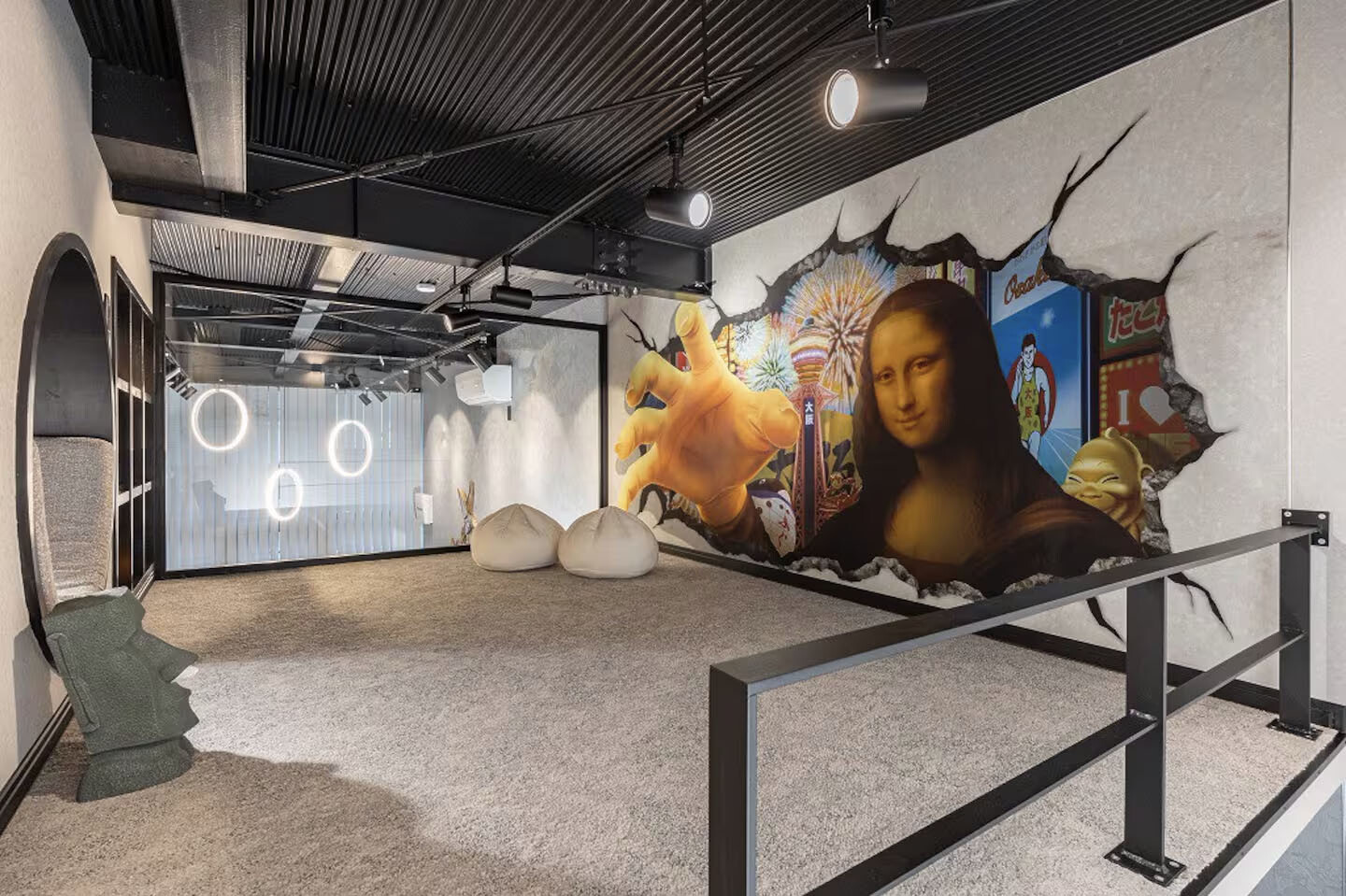 大阪感のあるモナリザをテーマにしたトリックアートを製作 | お知らせ