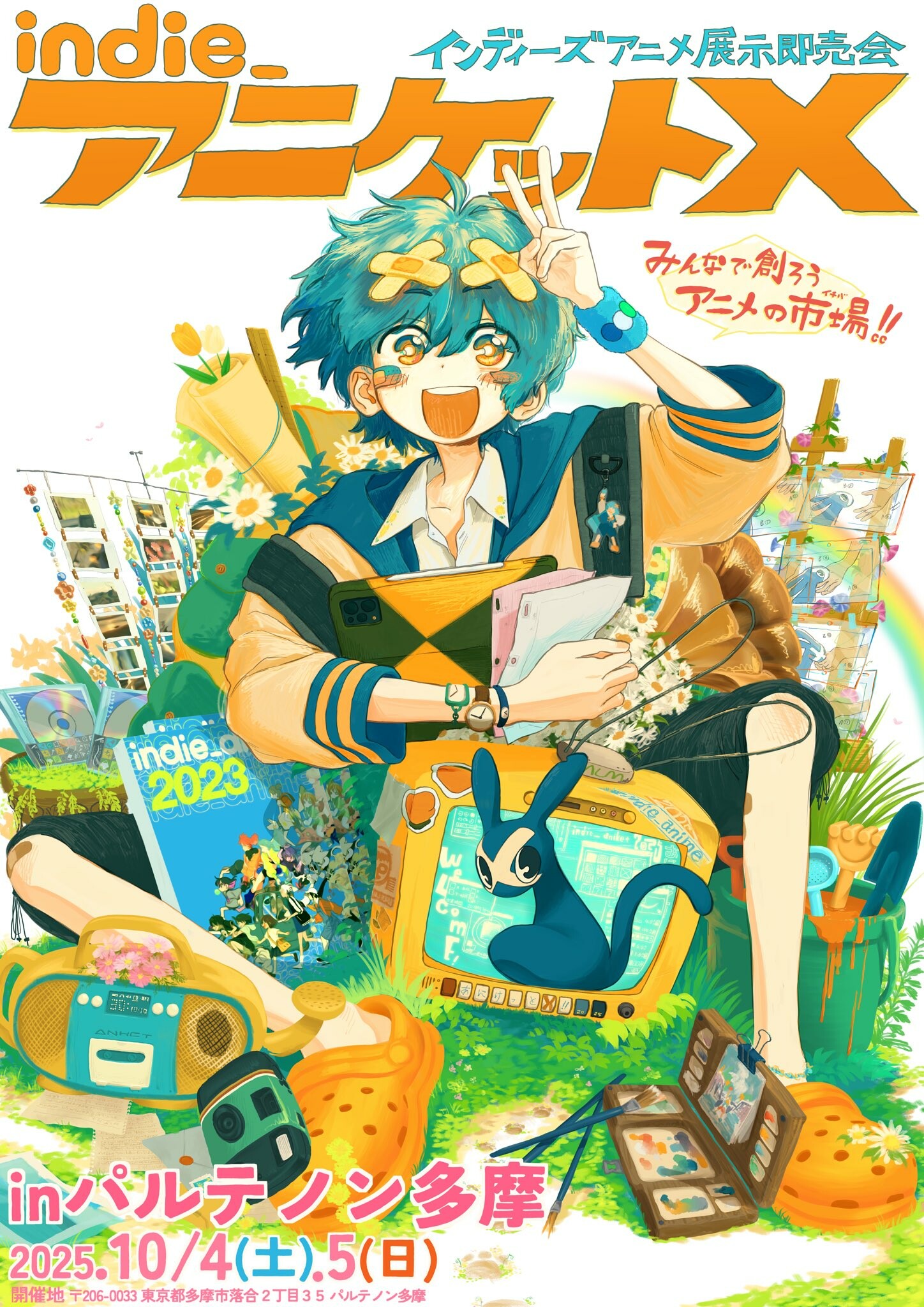 インディーアニメマーケットX！2025 in パルテノン多摩 | お知らせ