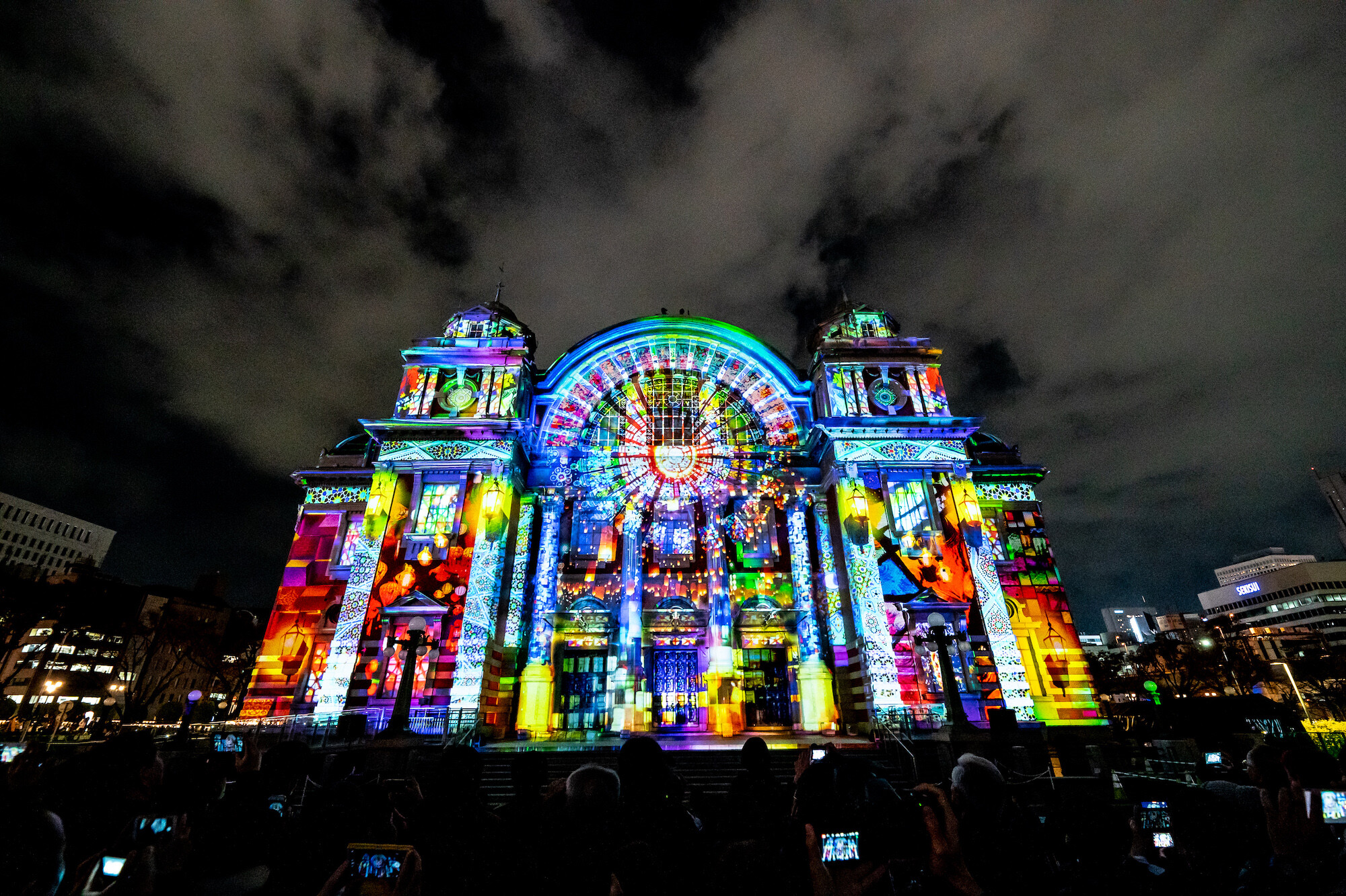 Osaka光のルネサンス19 大阪市中央公会堂 Art Of Light Projection Mapping 点灯式レポート Topics Osaka University Of Arts
